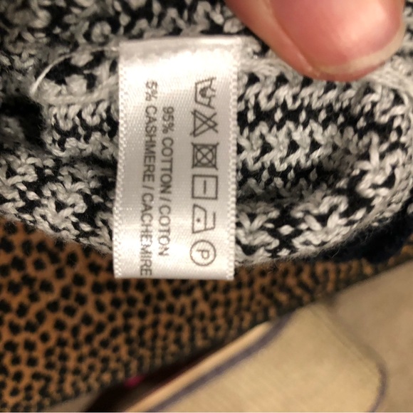 Lisa Todd Black and White Striped Crewneck Sweater - Picture 9 of 11